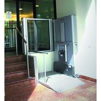 Elévateur PMR pour demi-niveaux jusqu'à 120 cm | Pass Dome VE 1 200