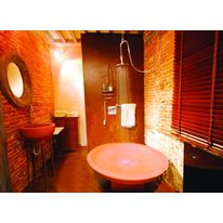 Receveur massif en grès | Bac à douche en grès