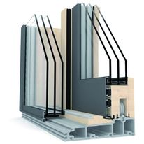 Porte-fenêtre coulissante à levage jusqu'à 5,8 m de largeur | HS 330