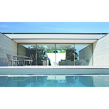 Baie coulissante à ouvrant caché et motorisation invisible | Coulissant Lumeal Move