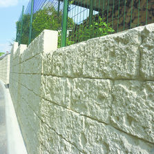 Parements décoratifs matricés ou à gravillons lavés | Parements