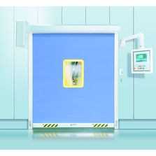 Porte à enroulement avec tablier PVC | Rapidprotect 300