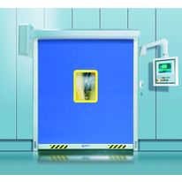 Porte à enroulement avec tablier PVC | Rapidprotect 300