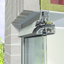 Aérateur à clapet acoustique autoréglable sur vitrage ou traverse | Sonovent