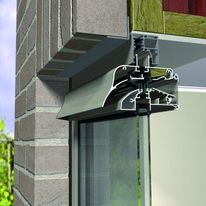 Aérateur à clapet acoustique autoréglable sur vitrage ou traverse | Sonovent