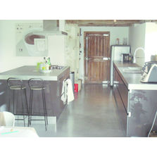 Béton autolissant coloré pour sol fort trafic | Décobéton Autolissant SC