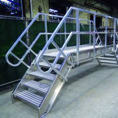 Passerelle aluminium pour franchissements d'obstacles | Saut de loup