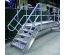 Passerelle aluminium pour franchissements d&#039;obstacles | Saut de loup