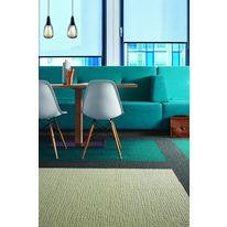 Dalle de moquette à velours tufté bouclé | Monochrome