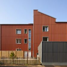 Plaques ondulées en fibres-ciment pour façade | PO5 & PO6 Coloronde