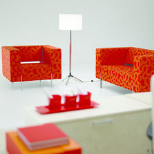 Canapés modulables pour espaces d'attente | Pio