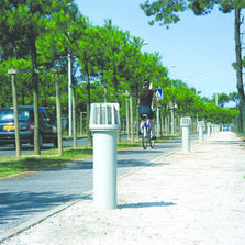 Borne antivandalisme de 77 cm de hauteur | Crownlight Pharo