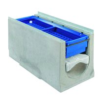 Caniveau F900 intégrant un système de filtration | Bircopur