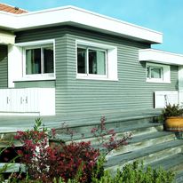 Bardage aspect claire voie en bois massif | Verniland Aspect Claire Voie