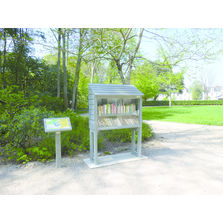 Pupitre pour lieu public en matériau issu du recyclage des briques alimentaires | SC'Pack Pupitre