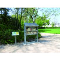 Pupitre pour lieu public en matériau issu du recyclage des briques alimentaires | SC'Pack Pupitre