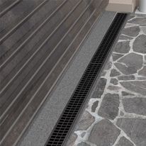 Caniveaux à grille en PP pour évacuation des eaux pluviales  | PRATIKO EASY 100 / 130