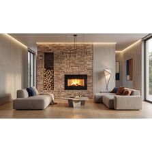 Insert à bois étanche | Gamme TERRA avec cadre acier – Best Fires