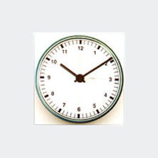 Horloge à aiguilles pour intérieur ou extérieur | HW