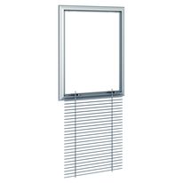 Grille clipsable et réversible pour volets de désenfumage | GFA 007