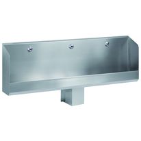 Urinoir collectif mural en inox | Urinoir Mural Inox Collectif SPN