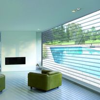 Rideau transparent de sécurité pour baies vitrées | Profilight