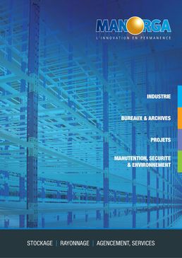 Catalogue stockage, rayonnage, agencement et services