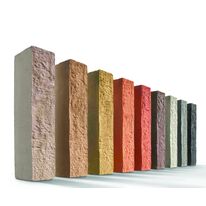 Brique de parement pressés et durcis à froid négative en CO2 | Pirrouet