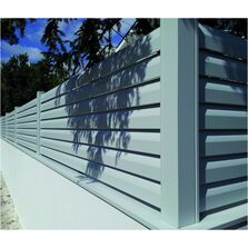 Clôture à lames persienne en aluminium | persienne