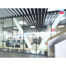 Cloison vitrée jusqu’à 38 mm d’épaisseur et sans limite de longueur | Promaglas F1