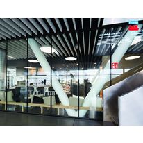 Cloison vitrée jusqu’à 38 mm d’épaisseur et sans limite de longueur | Promaglas F1