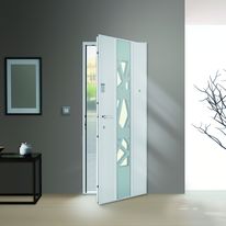 Porte blindée avec vitrage anti-effraction | Diamant Luminance