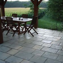 Assemblage prémélangé de quatre dalles | Dalles Opus Aunis