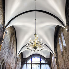 Matière composite souple pour plafond acoustique de toutes formes | Batyline Aw/ Aw Lux