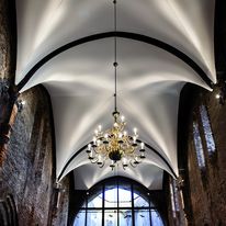 Matière composite souple pour plafond acoustique de toutes formes | Batyline Aw/ Aw Lux