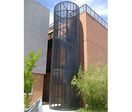 Escalier de sécurité métallique pour l&#039;extérieur | Escalier Cage TP
