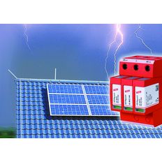 Parafoudre pour installations photovoltaïques jusqu'à 1 200 volts | Dehnguard M YPV SCI