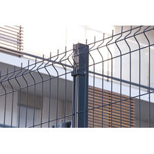 Clôture grillage en acier pour le résidentiel | Panneau 444