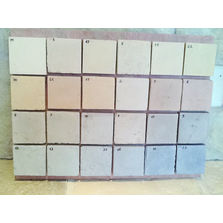 Dallage en pierre reconstituée de très grand format | Dalle 100x100