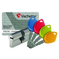 Gestion simplifiée des accès intégrant clé et badge pour logements collectifs | Radial Duo