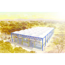 Structure métallo-textile de grande dimension | Tex' Dom