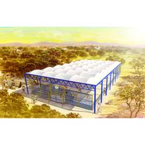 Structure métallo-textile de grande dimension | Tex' Dom