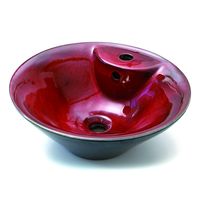 Vasques façonnées main en terre cuite émaillée | tendances