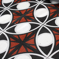 Carreau grès cérame aux motifs graphiques | Terrazzo