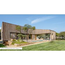 Bardage en Douglas lamellé-collé de grande largeur | Bardage LEGATO