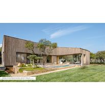 Bardage en Douglas lamellé-collé de grande largeur | Bardage LEGATO