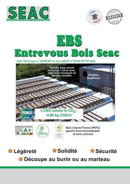 Plancher acoustique biosourcé et bas carbone | Plancher Seacoustic 3