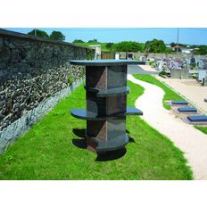 Columbarium en granit jusqu'à huit cases | Météor