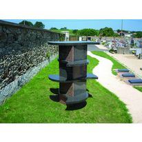 Columbarium en granit jusqu'à huit cases | Météor