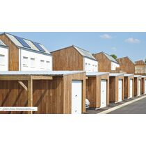 Bardage en Douglas aspect claire-voie | Bardage TREMOLO